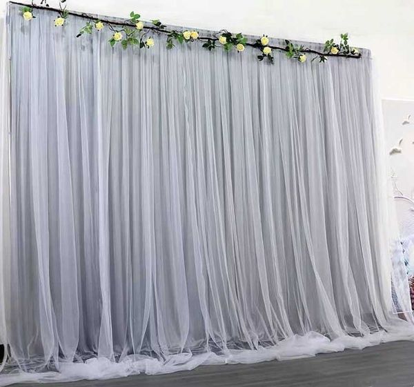 party decoration gray tulle chiffon backdrop for bridal shower wedding ceremony backdrops curtains po booth background
party decoration gray tulle chiffon backdrop for bridal shower wedding ceremony backdrops curtains po booth background