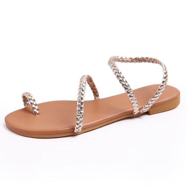 woven women sandals female clip feet summer roman beach shoes simple fashion flat, Black
woven women sandals female clip feet summer roman beach shoes simple fashion flat, Black