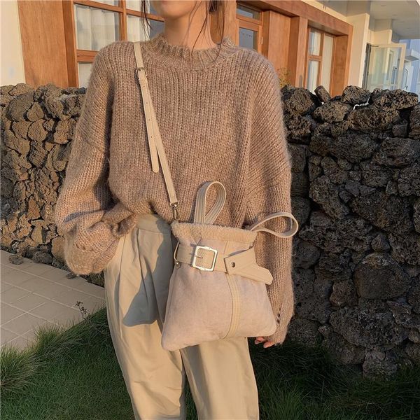 fashion soft plush women bucket shoulder bags winter lamb wool ladies purse handbags female stitching small tote crossbody bag cross body
fashion soft plush women bucket shoulder bags winter lamb wool ladies purse handbags female stitching small tote crossbody bag cross body