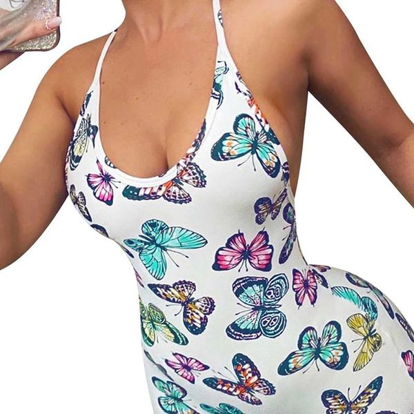 butterfly print halter sports jumpsuit pleated fitness sportswear sleeveless summer ladies women's jumpsuits & rompers, Black;white
butterfly print halter sports jumpsuit pleated fitness sportswear sleeveless summer ladies women's jumpsuits & rompers, Black;white