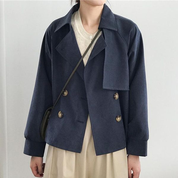 women's jackets 2021 spring and autumn short tooling windbreaker lapel casual retro pocket outer oversize fashion jacket coat streetwea, Black;brown
women's jackets 2021 spring and autumn short tooling windbreaker lapel casual retro pocket outer oversize fashion jacket coat streetwea, Black;brown