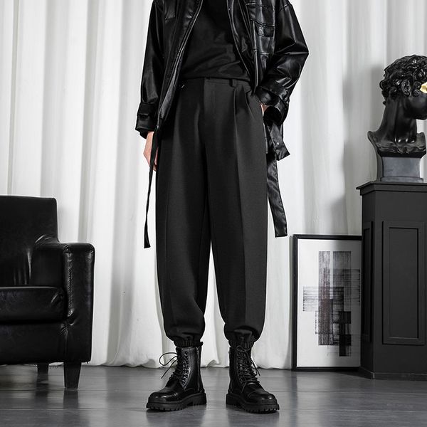 men's pants dark black high waist suit straight loose casual japanese streetwear high-quality male trousers size m-3xl 5hzm
men's pants dark black high waist suit straight loose casual japanese streetwear high-quality male trousers size m-3xl 5hzm