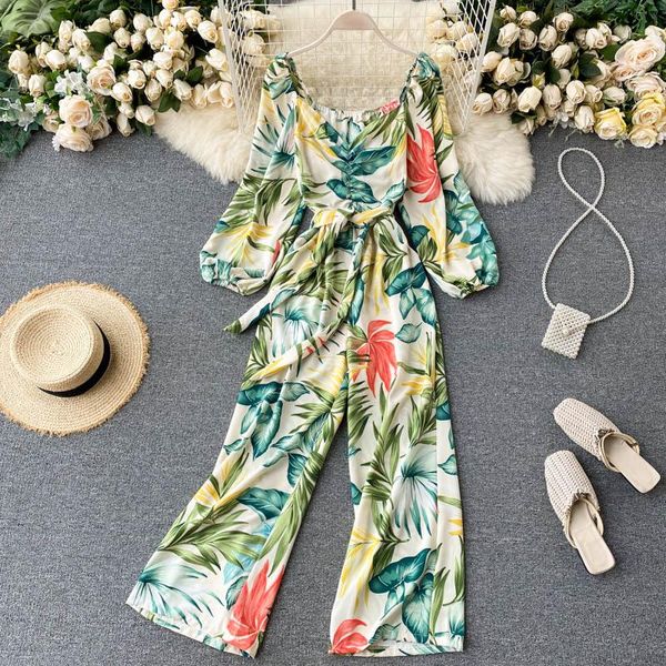 women's jumpsuits & rompers retro print autumn fashion fold v collar high waist thin wide-legged overalls one piece jumpsuit p428, Black;white
women's jumpsuits & rompers retro print autumn fashion fold v collar high waist thin wide-legged overalls one piece jumpsuit p428, Black;white