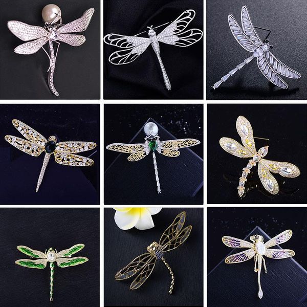 pins, brooches luxurious colorful cubic zirconia pearl pin fashion dragonfly for women insect brooch pins jewelry corsage ornament, Gray
pins, brooches luxurious colorful cubic zirconia pearl pin fashion dragonfly for women insect brooch pins jewelry corsage ornament, Gray