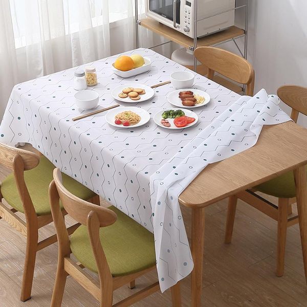 table cloth household waterproof and oil proof nordic ins style rectangular coffee desk dining mat 
table cloth household waterproof and oil proof nordic ins style rectangular coffee desk dining mat