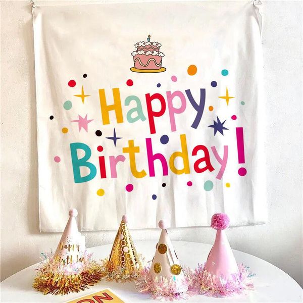 tapestries happy birthday tapestry wall hanging aesthetic party decor cartoon animal kids room tapiz bday backdrop pobooth prop 
tapestries happy birthday tapestry wall hanging aesthetic party decor cartoon animal kids room tapiz bday backdrop pobooth prop