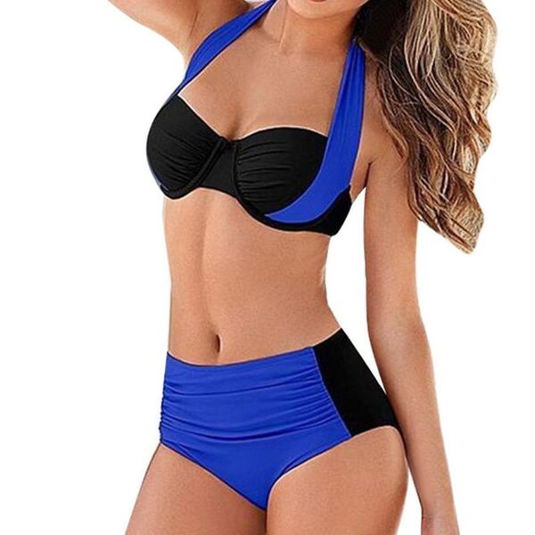 women's swimwear women swimsuit separate 2 piece halter bikinis set push up bra without bones high waisted plus size brasileño, White;black
women's swimwear women swimsuit separate 2 piece halter bikinis set push up bra without bones high waisted plus size brasileño, White;black