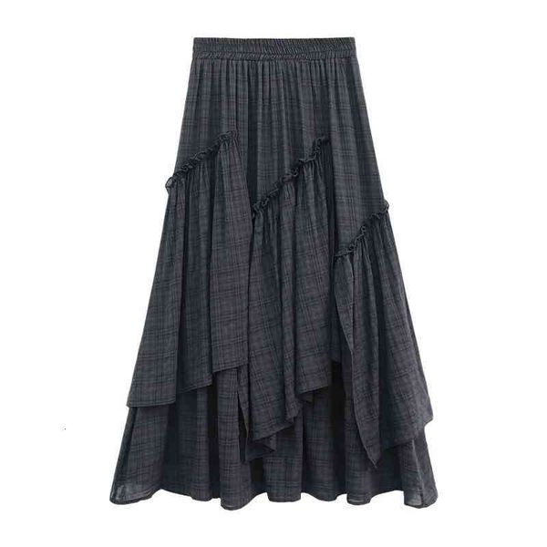 skirts irregular plaid swing autumn stitching long half-length female mid-length trend kx76, Black
skirts irregular plaid swing autumn stitching long half-length female mid-length trend kx76, Black