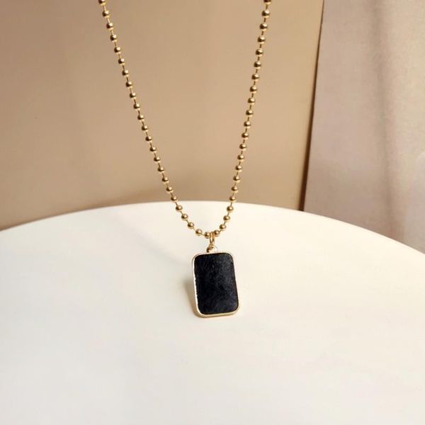 chains 2021 creative design black geometry pendant necklace women fashion and personality of fine jewelry sell like cakes, Silver
chains 2021 creative design black geometry pendant necklace women fashion and personality of fine jewelry sell like cakes, Silver