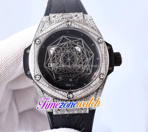45mm big face sang ii miyota 8215 automatic mens watch black skeleton dial steel case diamonds bezel black leather rubber strap sport watche, Slivery;brown
45mm big face sang ii miyota 8215 automatic mens watch black skeleton dial steel case diamonds bezel black leather rubber strap sport watche, Slivery;brown