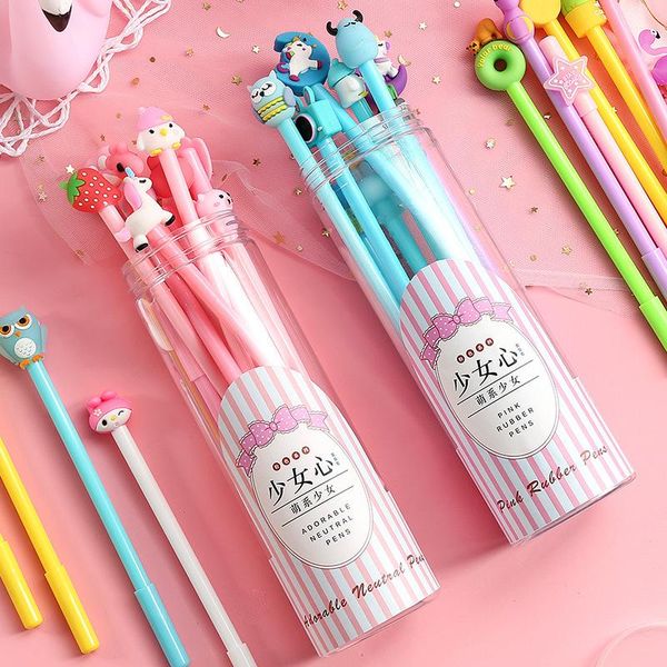 gel pens 60 pcs/lot cartoon animal pen set cute 0.5mm black ink neutral school writing supplies promotional gift
gel pens 60 pcs/lot cartoon animal pen set cute 0.5mm black ink neutral school writing supplies promotional gift
