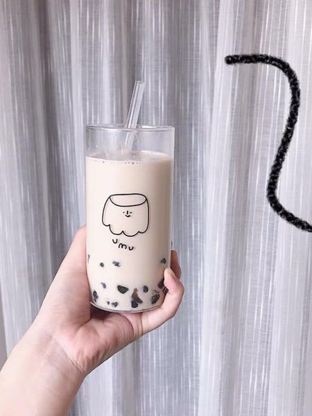 wine glasses 400ml korean ins small fresh glass cup with straw milk juice cold water cute animal print drink heat resistant
wine glasses 400ml korean ins small fresh glass cup with straw milk juice cold water cute animal print drink heat resistant