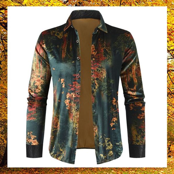 men's casual shirts men autumn winter turn-down collar pleuche fashion printing button long sleeve blouse top, White;black
men's casual shirts men autumn winter turn-down collar pleuche fashion printing button long sleeve blouse top, White;black