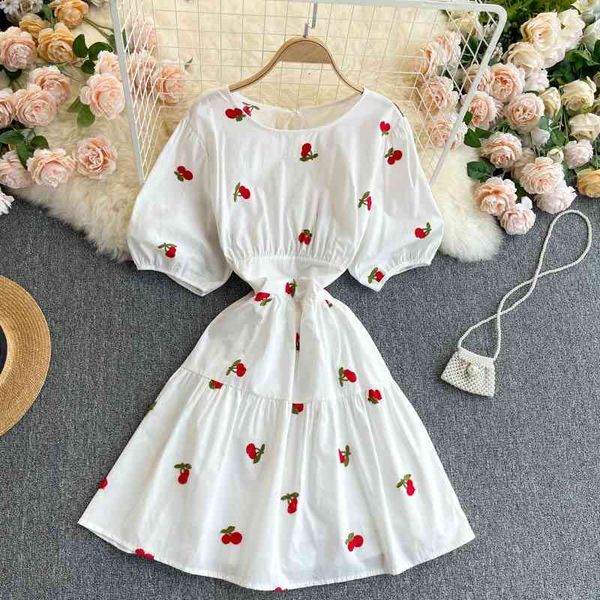 casual dresses elegant white retro embroidery cute midi dress female summer hollow open back slim holiday short for womens vestido, Black;gray
casual dresses elegant white retro embroidery cute midi dress female summer hollow open back slim holiday short for womens vestido, Black;gray