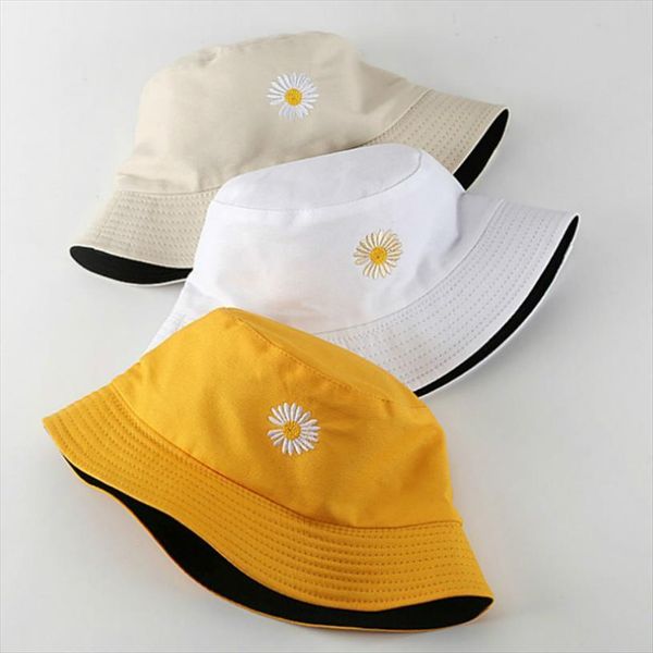 daisies double sided bucket fishing spring women hats sunscreen sun cap wear lady fisherman hat korean harajuku, Blue;gray
daisies double sided bucket fishing spring women hats sunscreen sun cap wear lady fisherman hat korean harajuku, Blue;gray