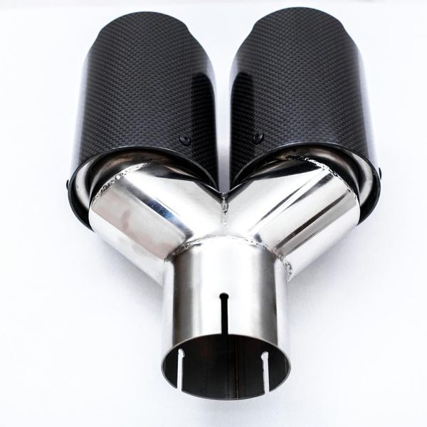 manifold & parts double outlet muffler refitted exhaust, suitable for any straight exhaust,carbon fiber tail throat
manifold & parts double outlet muffler refitted exhaust, suitable for any straight exhaust,carbon fiber tail throat