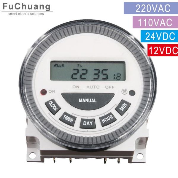 smart home control 12vdc 24vdc 110vac 220vac 7 days weekly programmable digital timer lighting switch cn304 lcd 16 on/off time relay
smart home control 12vdc 24vdc 110vac 220vac 7 days weekly programmable digital timer lighting switch cn304 lcd 16 on/off time relay
