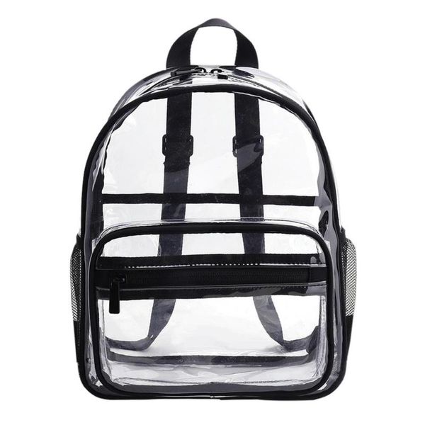 school bags clear backpack large capacity zipper closure designed bag transparent pvc knapsacks shoulder
school bags clear backpack large capacity zipper closure designed bag transparent pvc knapsacks shoulder