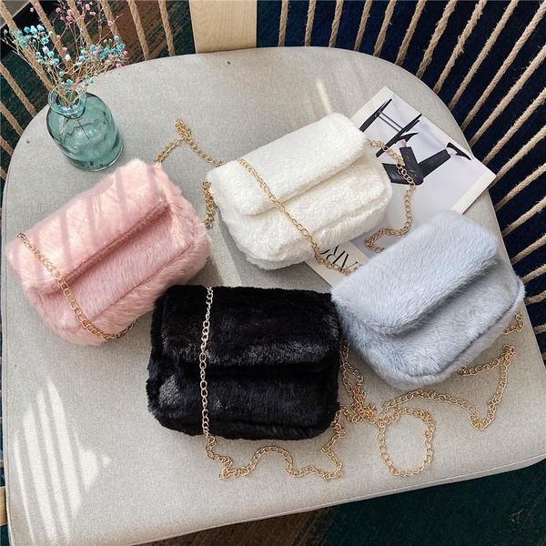 evening bags one-shoulder diagonal bag handbags 2021 spring and summer korean version of plush fashion chain small square
evening bags one-shoulder diagonal bag handbags 2021 spring and summer korean version of plush fashion chain small square