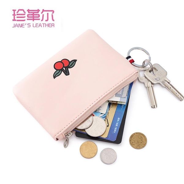 coin purses jane's leather brand cute sweet cherry women purse 2021 arrive small mini card bags wallet keychain for girl, Red;black
coin purses jane's leather brand cute sweet cherry women purse 2021 arrive small mini card bags wallet keychain for girl, Red;black