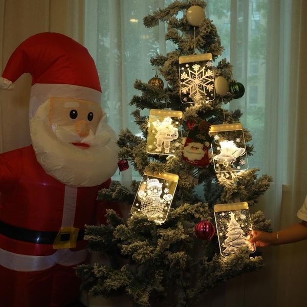 party decoration christmas 3d hanging lamp acrylic board led light window decorative and halloween lights
party decoration christmas 3d hanging lamp acrylic board led light window decorative and halloween lights
