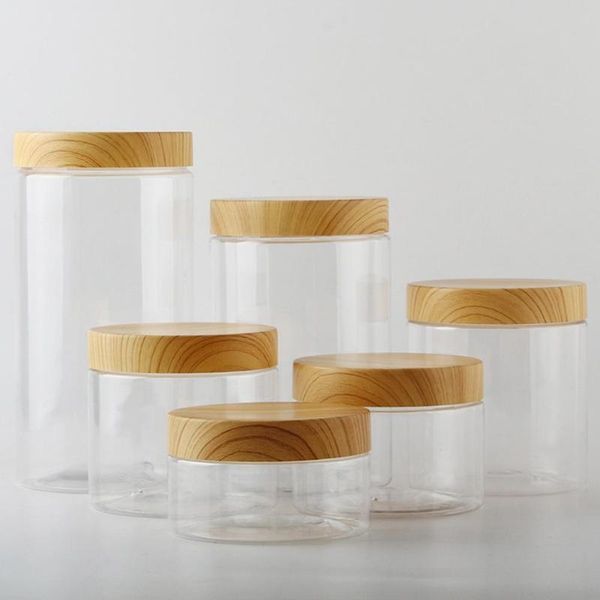 storage bottles & jars wood grain airtight jar container bottle empty transparent plastic body wooden lid kitchen food tea coffee
storage bottles & jars wood grain airtight jar container bottle empty transparent plastic body wooden lid kitchen food tea coffee