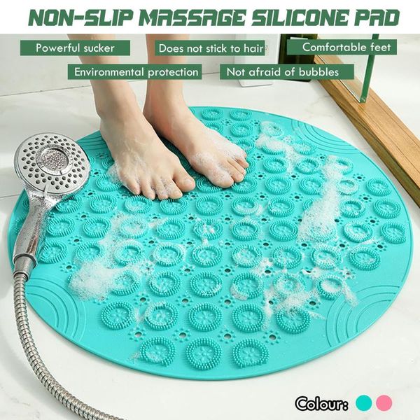 non-slip massage silicone pad for bathroom strong suction cup floor shower mat in the and toilet bath mats
non-slip massage silicone pad for bathroom strong suction cup floor shower mat in the and toilet bath mats