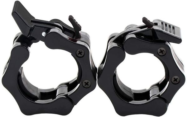 accessories olympic barbell clamps 2 inch quick release pair of locking 2" pro weight bar plate locks collar clips for workout weigh
accessories olympic barbell clamps 2 inch quick release pair of locking 2" pro weight bar plate locks collar clips for workout weigh