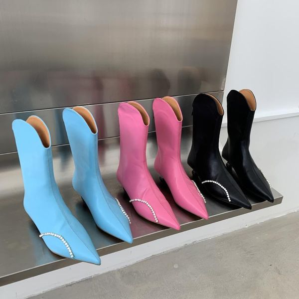 boots women's mid calf luxury designer boots-women pointe shoes crystal winter footwear fashion 2021 leather pointy rubber rhi, Black
boots women's mid calf luxury designer boots-women pointe shoes crystal winter footwear fashion 2021 leather pointy rubber rhi, Black