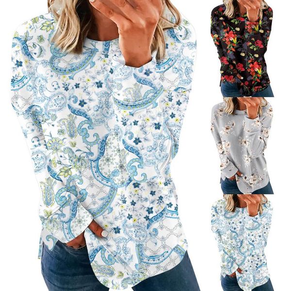 women's blouses & shirts comfortable casual loose round neck long sleeve letter print long-sleeved harajuku camisetas mujer, White
women's blouses & shirts comfortable casual loose round neck long sleeve letter print long-sleeved harajuku camisetas mujer, White