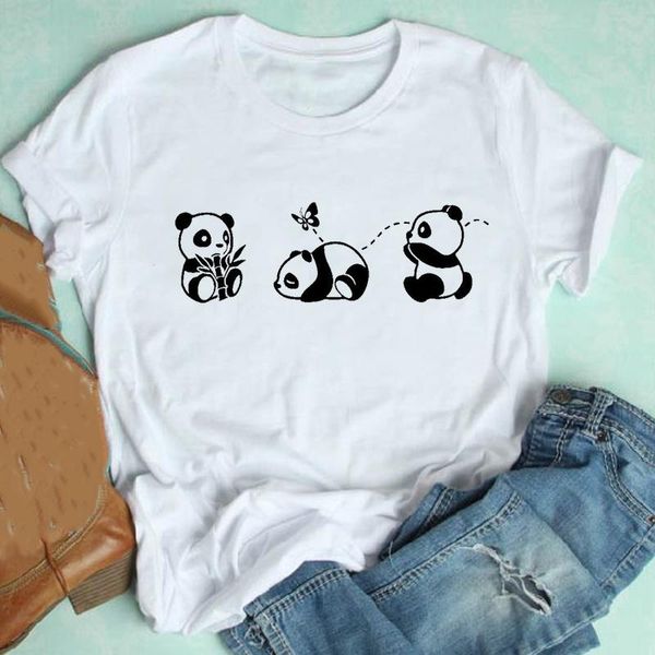 women's t-shirt tshirt women panda lovely animals summer fashion shirt tees clothing female t womens harajuku vintage, White
women's t-shirt tshirt women panda lovely animals summer fashion shirt tees clothing female t womens harajuku vintage, White