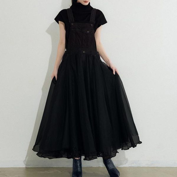 casual dresses women strap dress long a-line 2021 style denim stitching fashion slim button sleeveless elegant female loose autumn, Black;gray
casual dresses women strap dress long a-line 2021 style denim stitching fashion slim button sleeveless elegant female loose autumn, Black;gray
