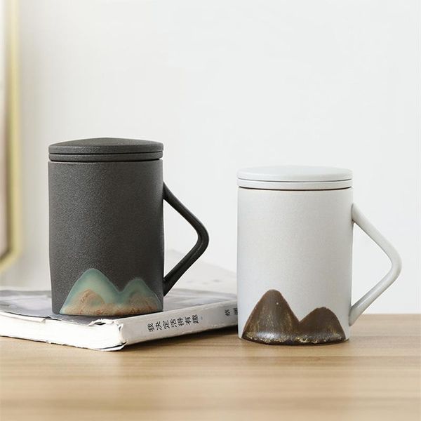 mugs infuser cup with lid filter milk coffee juice tumbler water drinkware creative mountain design ceramic tea
mugs infuser cup with lid filter milk coffee juice tumbler water drinkware creative mountain design ceramic tea