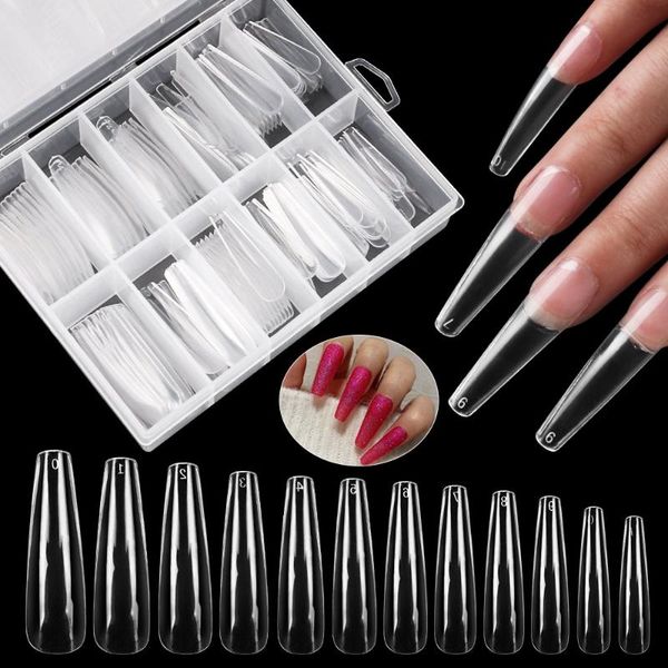 false nails xxl clear extra long coffin nail tips full cover fake tip press on salon manicure supply, Red;gold
false nails xxl clear extra long coffin nail tips full cover fake tip press on salon manicure supply, Red;gold