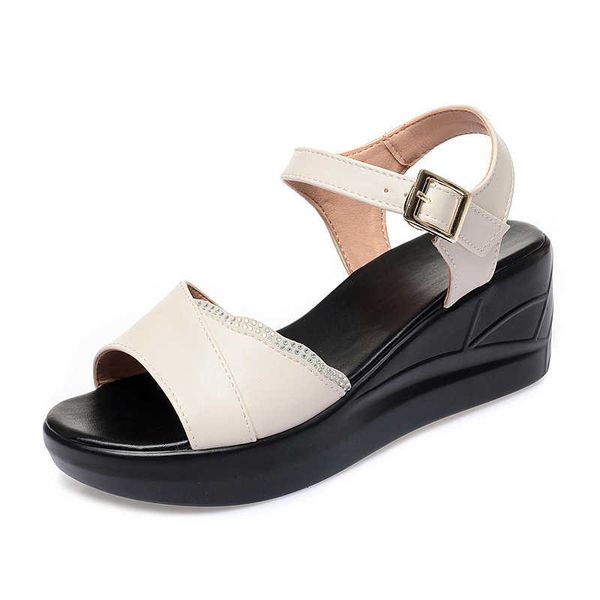 aiyuqi women's sandals wedge 2021 summer new large size 41 42 rhinestone women's sandals open toe mother sandals women y0721, Black
aiyuqi women's sandals wedge 2021 summer new large size 41 42 rhinestone women's sandals open toe mother sandals women y0721, Black
