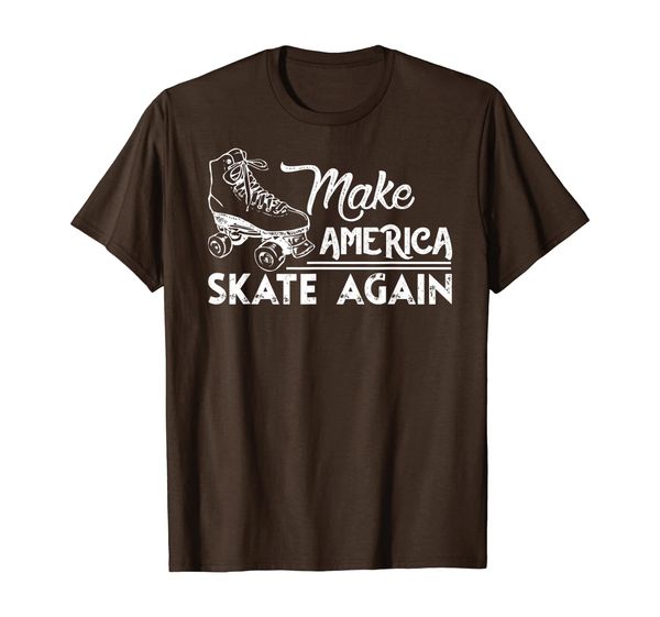 make america skate again roller skating cute t-shirt, White;black
make america skate again roller skating cute t-shirt, White;black