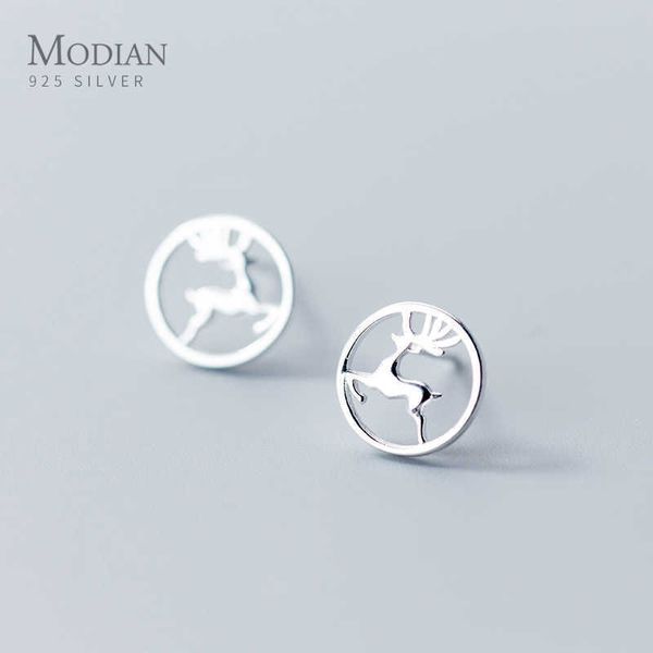 round hollow design animal reindeer stud earrings exquisite 925 sterling silver jewelry for women fine brincos 210707, Golden;silver
round hollow design animal reindeer stud earrings exquisite 925 sterling silver jewelry for women fine brincos 210707, Golden;silver