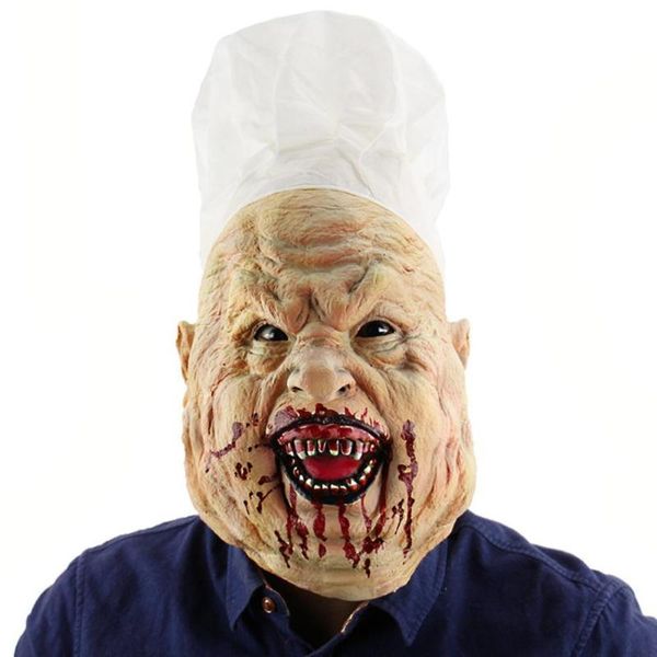 party masks halloween chef dressed up prop horror butcher latex mask for cosplay accessaries
party masks halloween chef dressed up prop horror butcher latex mask for cosplay accessaries