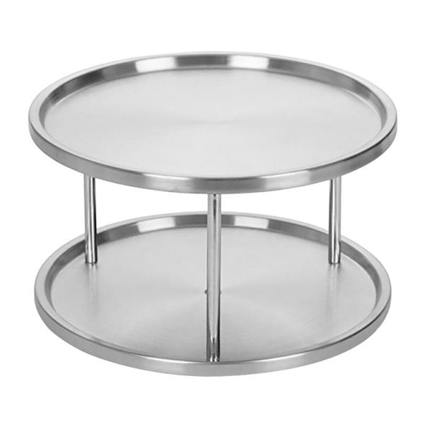kitchen timers spice rack stainless steel organizer tray turntable rotating 2 level tablestand for dining table counters cabinets
kitchen timers spice rack stainless steel organizer tray turntable rotating 2 level tablestand for dining table counters cabinets