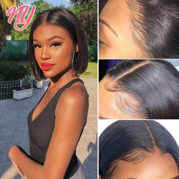 lace wigs closure wig natural color bob for women 180 density straight highlight human hair brazilian transparent, Black;brown
lace wigs closure wig natural color bob for women 180 density straight highlight human hair brazilian transparent, Black;brown