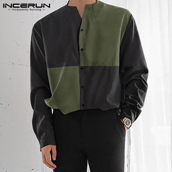 patchwork shirts men long sleeve v neck camisa color stitching blusas loose button chemise leisure korean s-3xl 7 men's casual, White;black
patchwork shirts men long sleeve v neck camisa color stitching blusas loose button chemise leisure korean s-3xl 7 men's casual, White;black