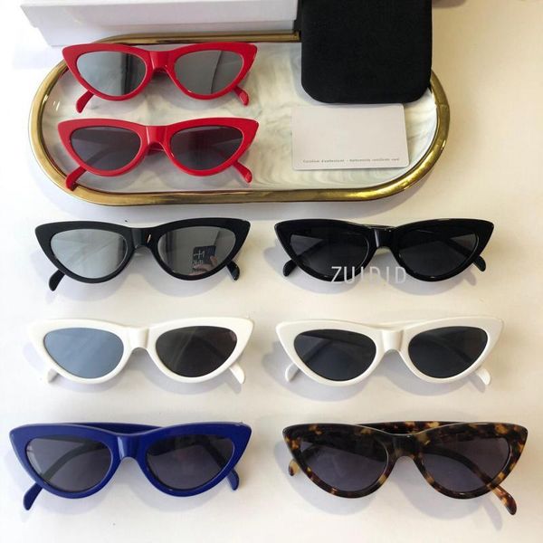 sunglasses white acetate cat eye 41469/s small face steampunk polarizing mirrored red frame brand design eyewear women men, White;black
sunglasses white acetate cat eye 41469/s small face steampunk polarizing mirrored red frame brand design eyewear women men, White;black