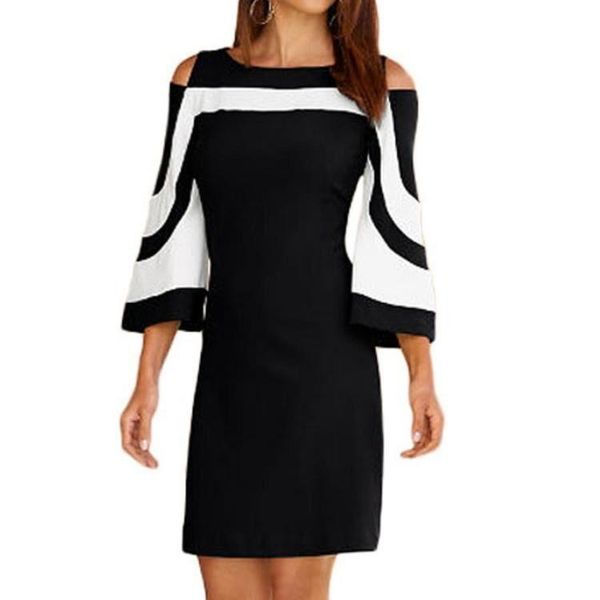 casual dresses women fashion summer short midi dress 3/4 sleeve party cocktail ladies elegant, Black;gray
casual dresses women fashion summer short midi dress 3/4 sleeve party cocktail ladies elegant, Black;gray