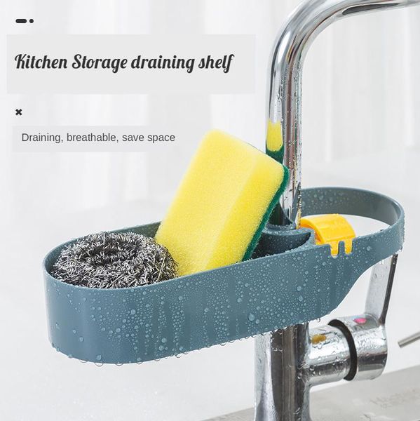 tap leaching rack water sink storage household kitchen no punch sponge rag hooks & rails
tap leaching rack water sink storage household kitchen no punch sponge rag hooks & rails