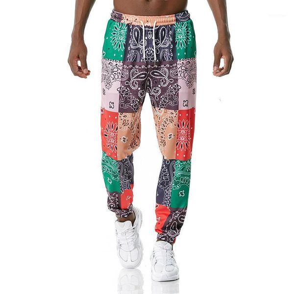 autumn winter men's casual pants patchwork pattern bunch of foot elastic waist personality fashion male quality, Black
autumn winter men's casual pants patchwork pattern bunch of foot elastic waist personality fashion male quality, Black