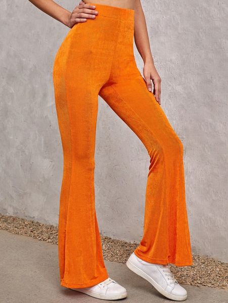 neon orange flare leg pants 18ms#, Black;white
neon orange flare leg pants 18ms#, Black;white