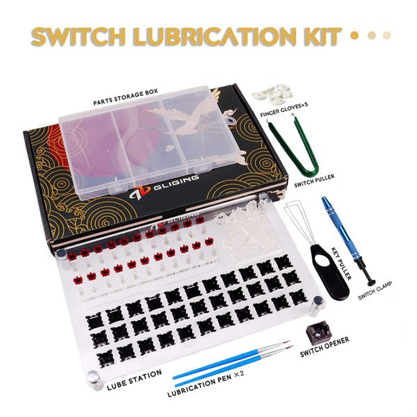 33 lube station switch tester opener acrylic diy double-deck removal platform keycaps for cherry mechanical keyboard
33 lube station switch tester opener acrylic diy double-deck removal platform keycaps for cherry mechanical keyboard