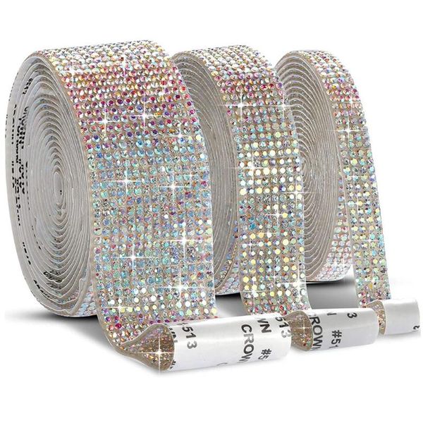gift wrap 1 yard self taping crystal rhinestone sticker diamond ribbon diy rhinestones arts crafts car phone decoration
gift wrap 1 yard self taping crystal rhinestone sticker diamond ribbon diy rhinestones arts crafts car phone decoration