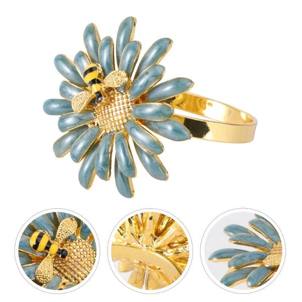 napkin rings daisy flower shaped alloy bee decorative fashion serviette buckles chinese style decoration for banquet par
napkin rings daisy flower shaped alloy bee decorative fashion serviette buckles chinese style decoration for banquet par