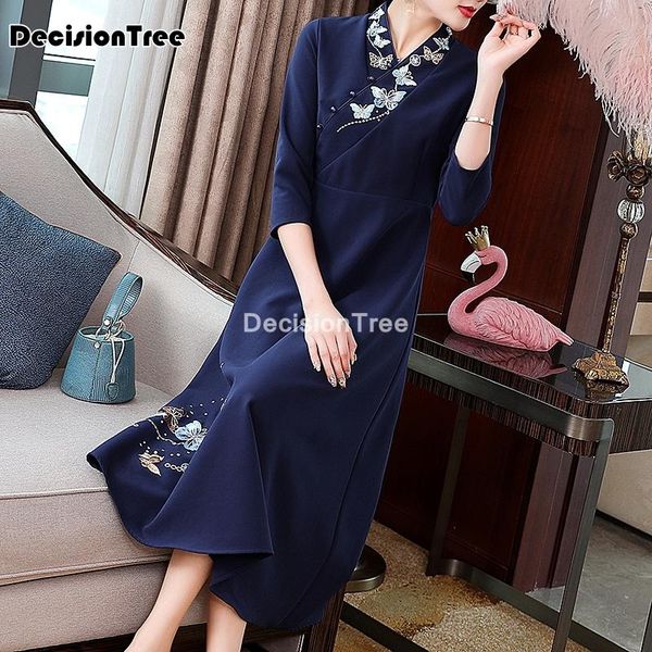 women qipao dress chinese traditional half sleeve hanfu dresses elegant lady cheongsam gown clothes vintage ethnic clothing, Red
women qipao dress chinese traditional half sleeve hanfu dresses elegant lady cheongsam gown clothes vintage ethnic clothing, Red